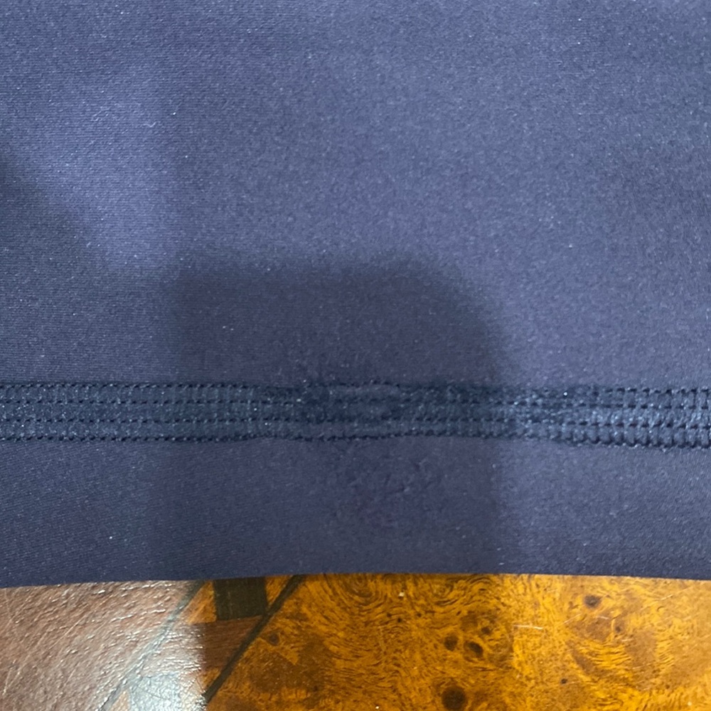 Lululemon Fast & Free Crop (19”) Midnight Navy Size 4 - Picture 16 of 16